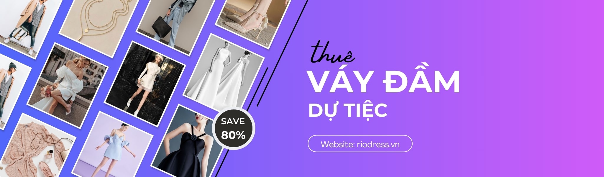 dịch vụ cho thuê váy dự tiệc