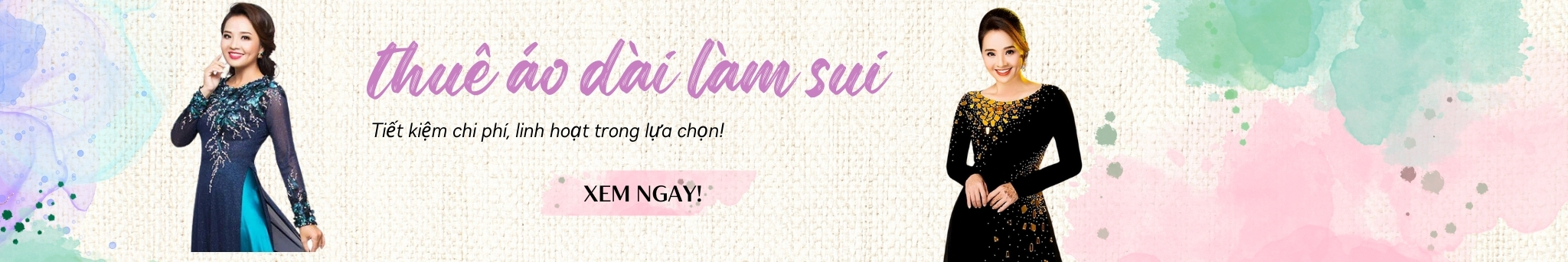 RIO DRESS cho thuê áo dài làm xui