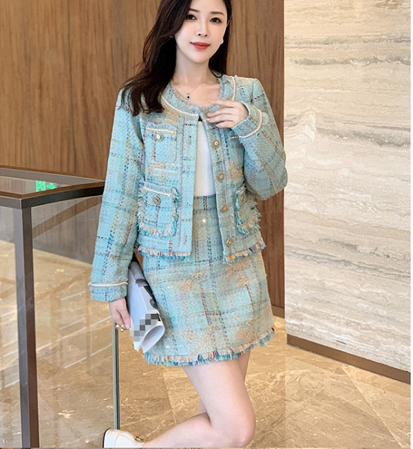 Đầm xanh ngọc công sở thanh lịch cho nàng