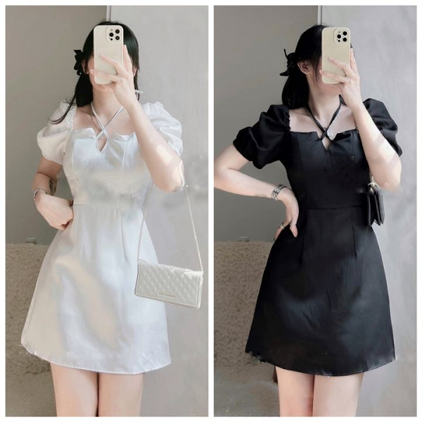 Mẫu đầm ngắn tiểu thư dự tiệc