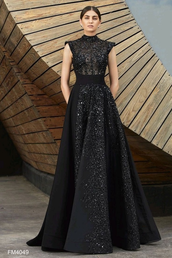 Đầm dạ hội cho bà sui dáng chữ A thanh thoát, nổi bật