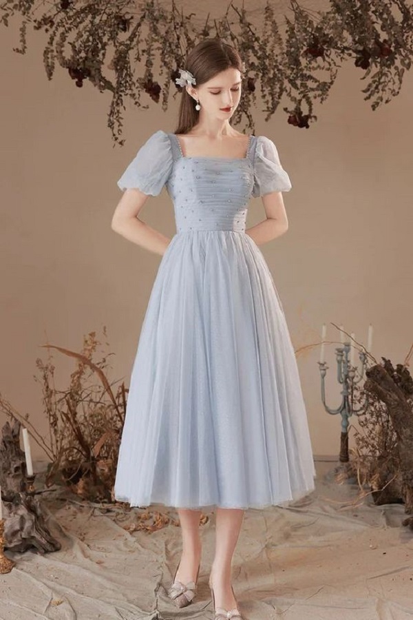 Đầm xoè tiểu thư nhẹ nhàng, duyên dáng