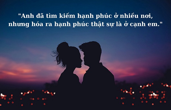 Cap hay tỏ tình đầy xúc cảm cho các cặp đôi