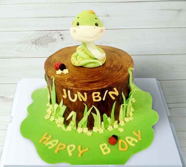 Mẫu bánh sinh nhật 3D cho bé trai độc đáo