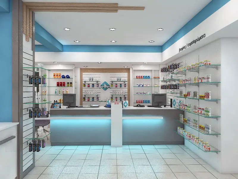 Mẫu thiết kế nhà thuốc tây diện tích nhỏ nhưng đẹp