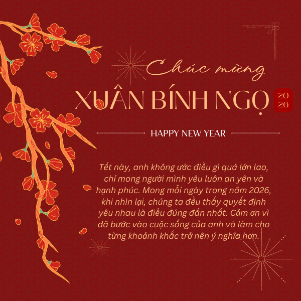 văn chúc tết người yêu​