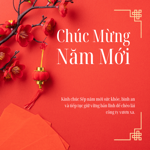 Những câu chúc tết sếp hay
